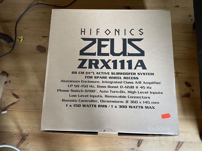 HIFONICS ZEUS BASSIKÕLAR