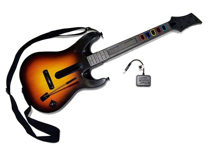 GUITAR HERO PS3 JUHTMEVABA KITARR + KONTROLLER - GARANTII