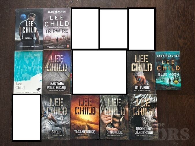 JACK REACHERI SARJA 10 RAAMATUT