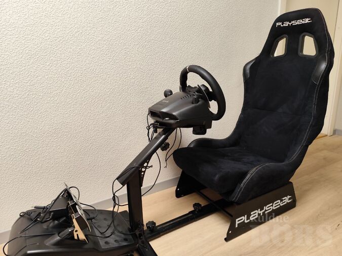 LOGITECH G920 ROOL, SHIFTER + PLAYSEAT ALCANTARA RALLITOOL