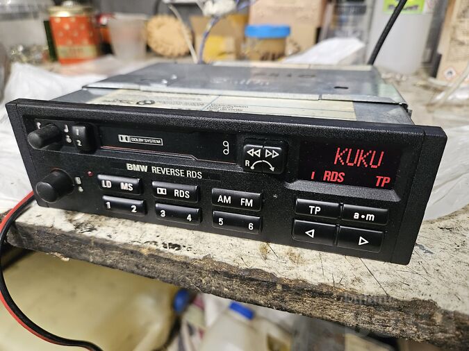 MAKK BMW REVERSE RDS + BLUETOOTH