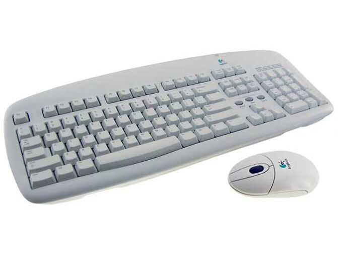 JUHTMEVABA KLAVIATUUR JA HIIR LOGITECH CORDLESS INTERNET PRO - GARANTII.