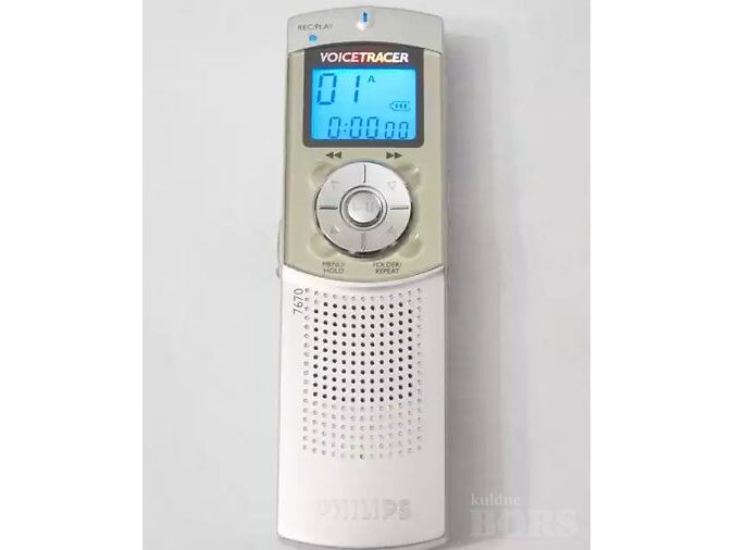 DIKTOFON PHILIPS 7670 VOICETRACER DIGITAALNE - 32 MB - USB - GARANTII