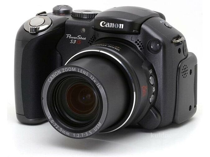 DIGIKAAMERA CANON POWERSHOT S3 IS - GARANTII