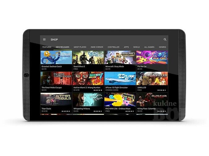 UUEVÄÄRNE MÄNGURI TAHVELARVUTI NVIDIA SHIELD TABLET K1 - WIFI - GARANTII