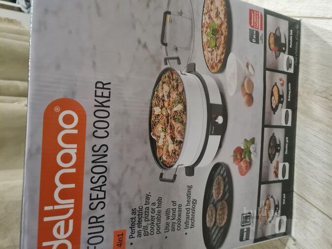 UUS DELIMANO FOUR SEASON COOKER INFRAPUNAPLIIT