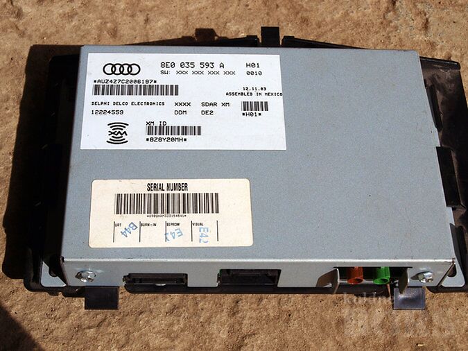 SATELLIITRAADIO, AUDI S4/A4