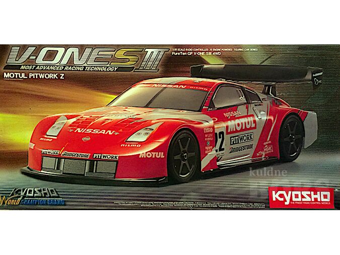 KYOSHO NISSAN SKYLINE Z GP 4X4 1:10 NIRTO V-ONE S3 MOTUL PITWORK