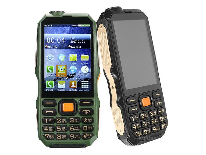 3,5" DUAL SIM MOBIILTELEFON DBEIF D2017 - TV - GARANTII
