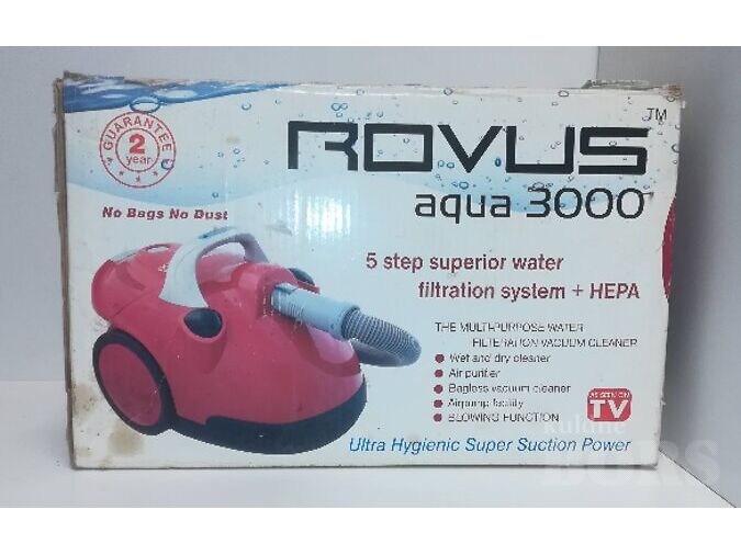 VEEFILTRIGA TOLMUIMEJA ROVUS AQUA 3000 ZW12-18WFT - GARANTII