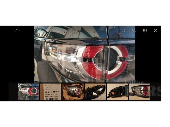 LAND ROVER DISCOVERY SPORT TAGATULI VASAK (2014 - 2019)