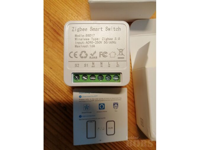 ZIGBEE SWITCH 16A 3.0 SMARTHINGS/ALEXA/HUE