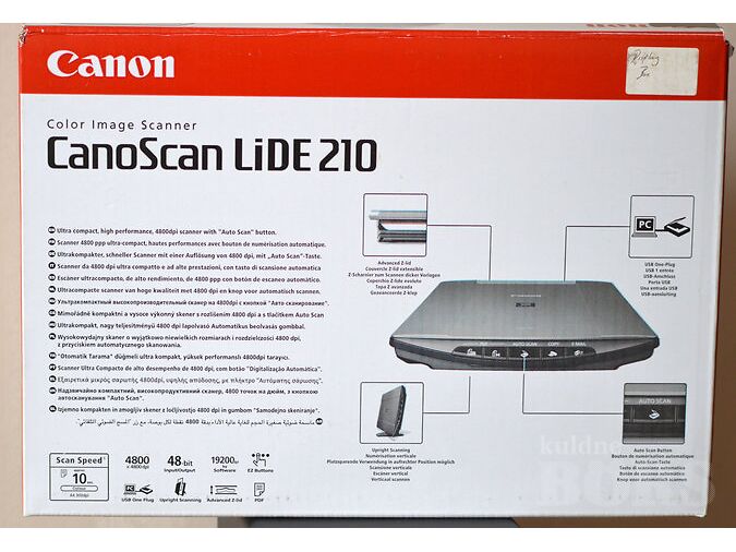 CANON CANOSCAN LIDE210