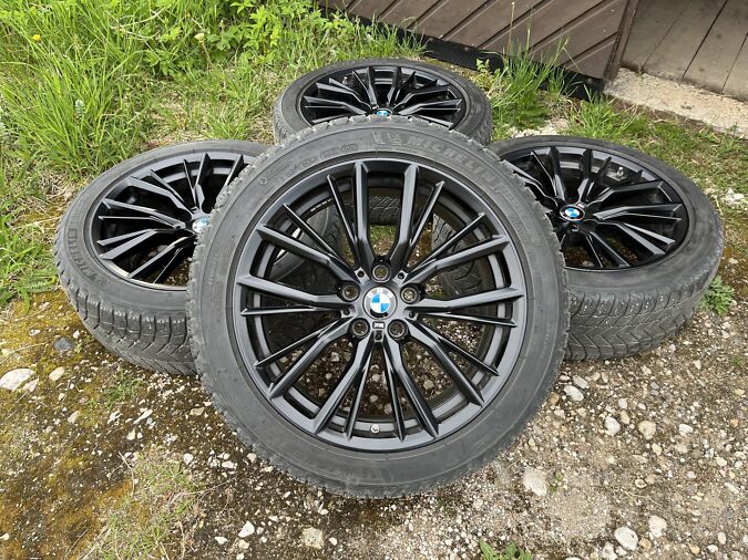 BMW STYLE 796M 18” ORIGINAAL VALUVELJED+LAMELLREHVID