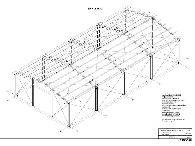 TERASRAAMID / ANGAAR / VIILHALL 288 M2 / 12X24 METERS