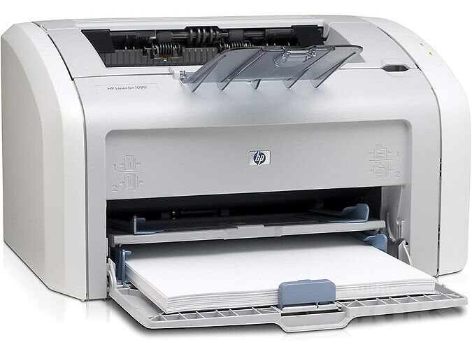 MUSTVALGE LASERPRINTER HP LASERJET 1020, A4, USB - GARANTII