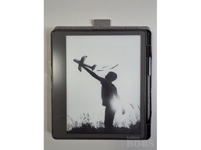 KINDLE SCRIBE (2022), 10,2 TOLLI, MUST-VALGE, PLIIATSIGA