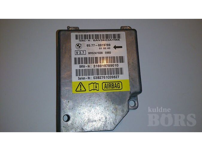 BMW 525D 2001.A. AIRBAG AJU