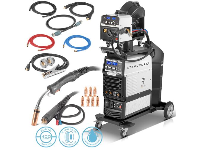 KEEVITUSMASIN KEEVITUS 400 PRO MIG MAG | MMA | LIFT-TIG | IGBT