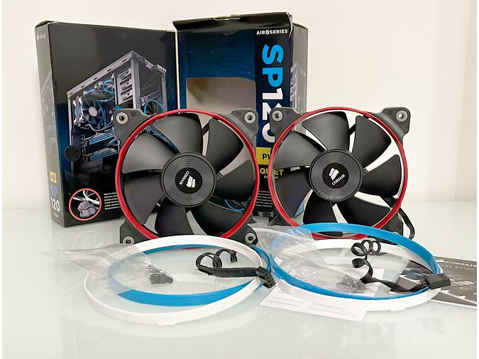 CORSAIR AIR SERIES SP120 PWM QUIET EDITION – TWIN PACK (CO-9050012-WW)