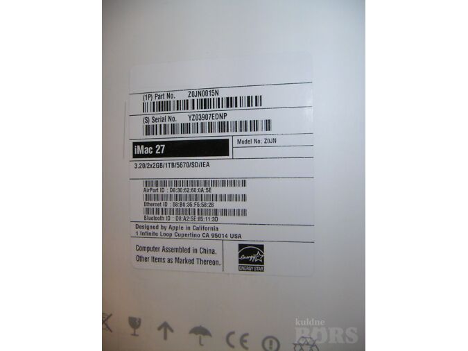 IMAC 27-INCH, MID 2010