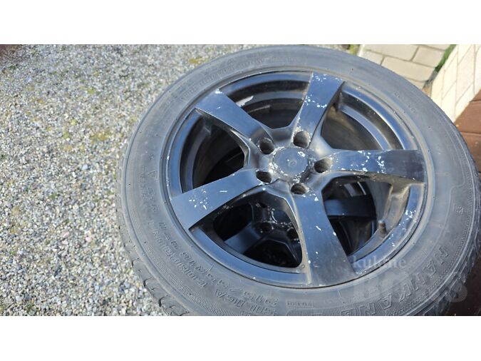 16" M+S REHVID KOOS VELGEDEGA