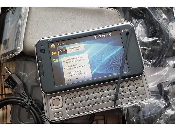 NOKIA N810 INTERNET TABLET + GPS + WI-FI