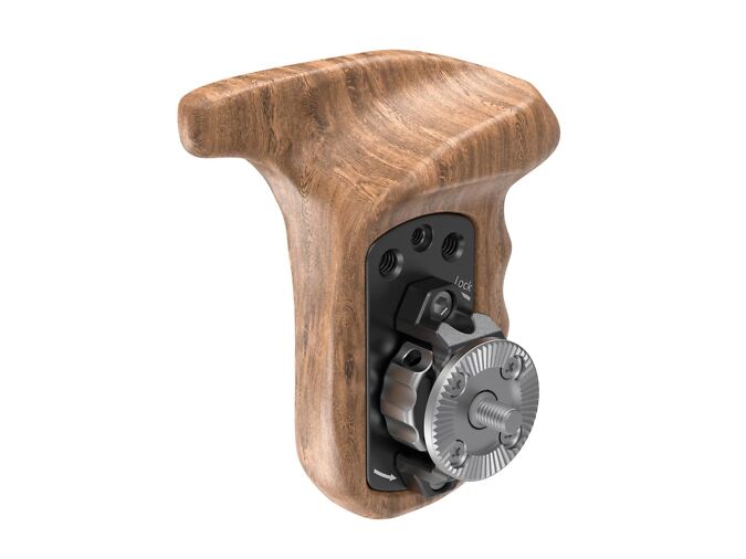 SMALLRIG LEFT-SIDE WOODEN GRIP WITH ARRI ROSETTE 1891B!