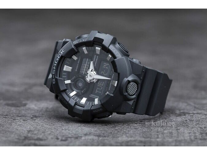 UUS MEESTE KÄEKELL CASIO G-SHOCK GA-700-1BER - GARANTII