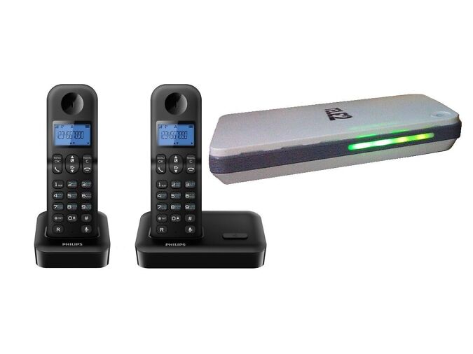 KAHE TORUGA DECT PHILIPS D150 DUO + GSM WIRELESS TERMINAL SIMPESA