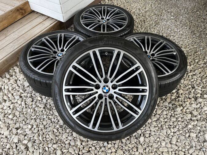 BMW STYLE 664M 19” ORIGINAAL VALUVELJED+SUVEREHVID