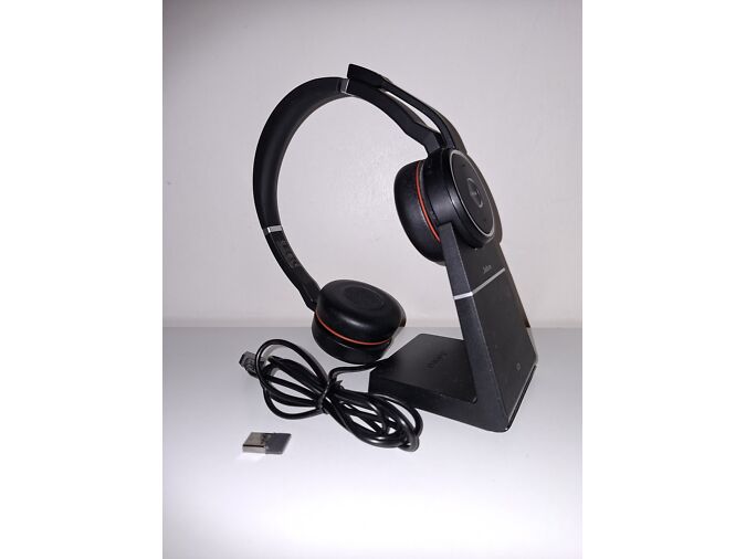 KÕRVAKLAPID JABRA EVOLVE HSC040W JUHTMEVABA BLUETOOTH 40 MM STEREO PEAKOMPLEKT